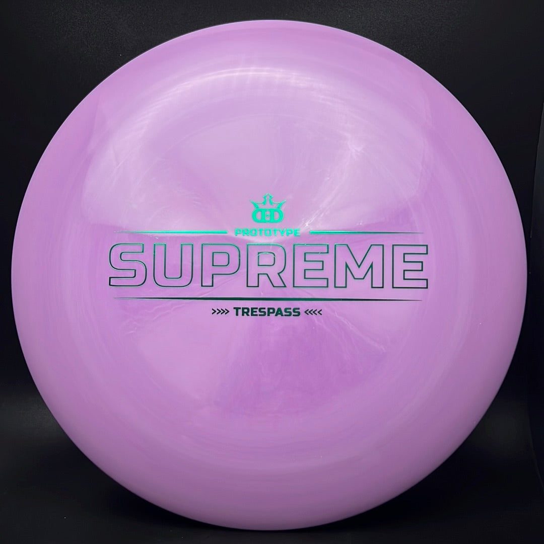 Supreme Trespass - Prototype Disc Golf Driver