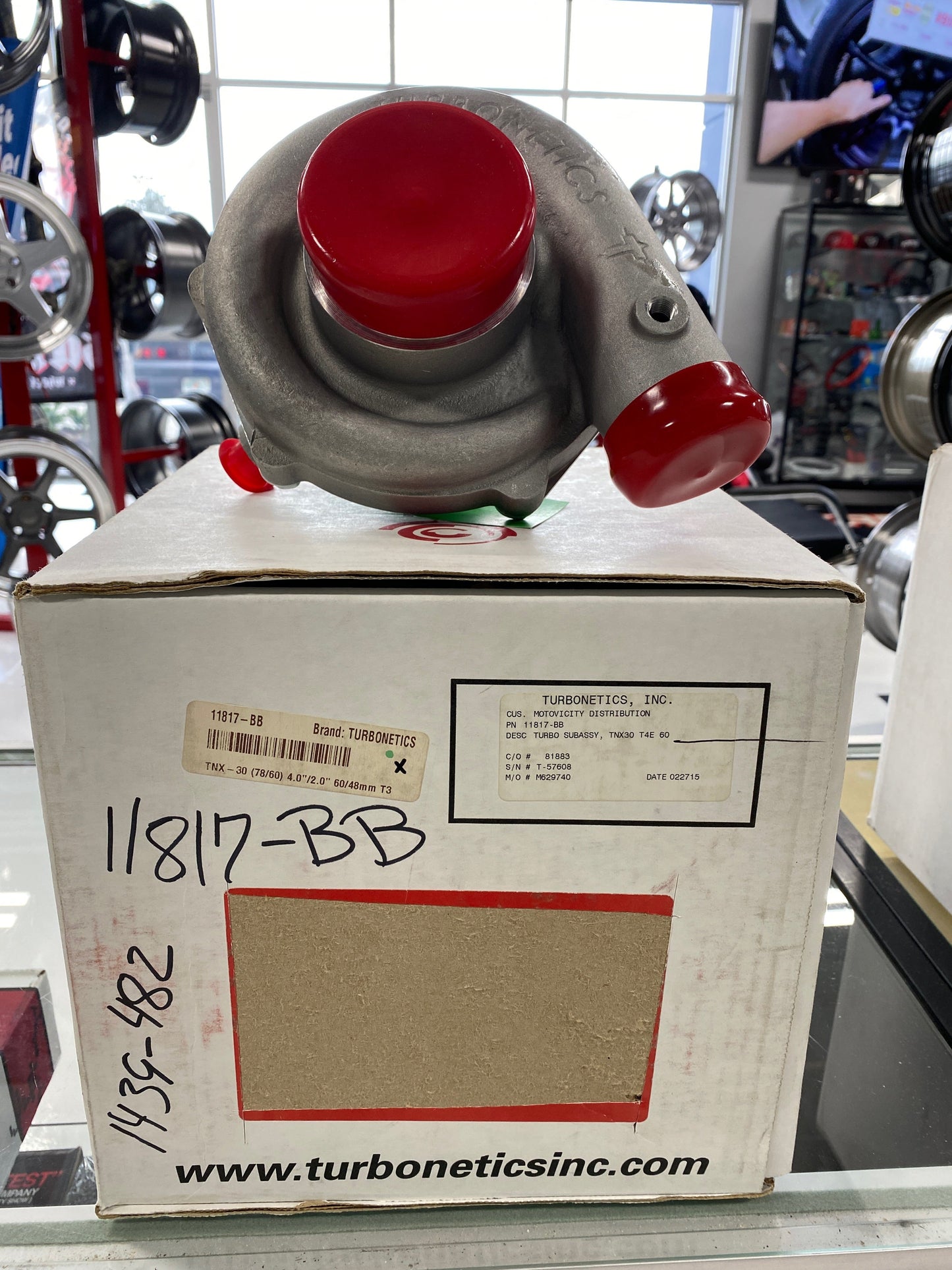 Turbonetics TNX-30/60 Dual Ball Bearing Turbocharger