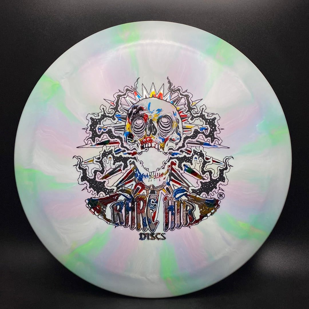 Swirly Apex Longhorn - Custom RAD Skull Stamp Disc