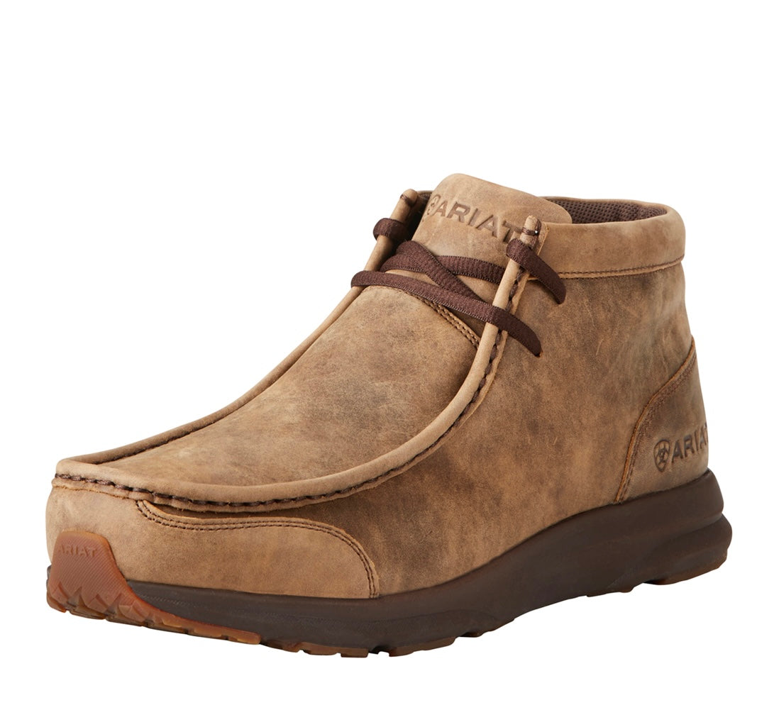 Ariat Men's Brown Bomber Spitfire Leather Shoes - Korvel