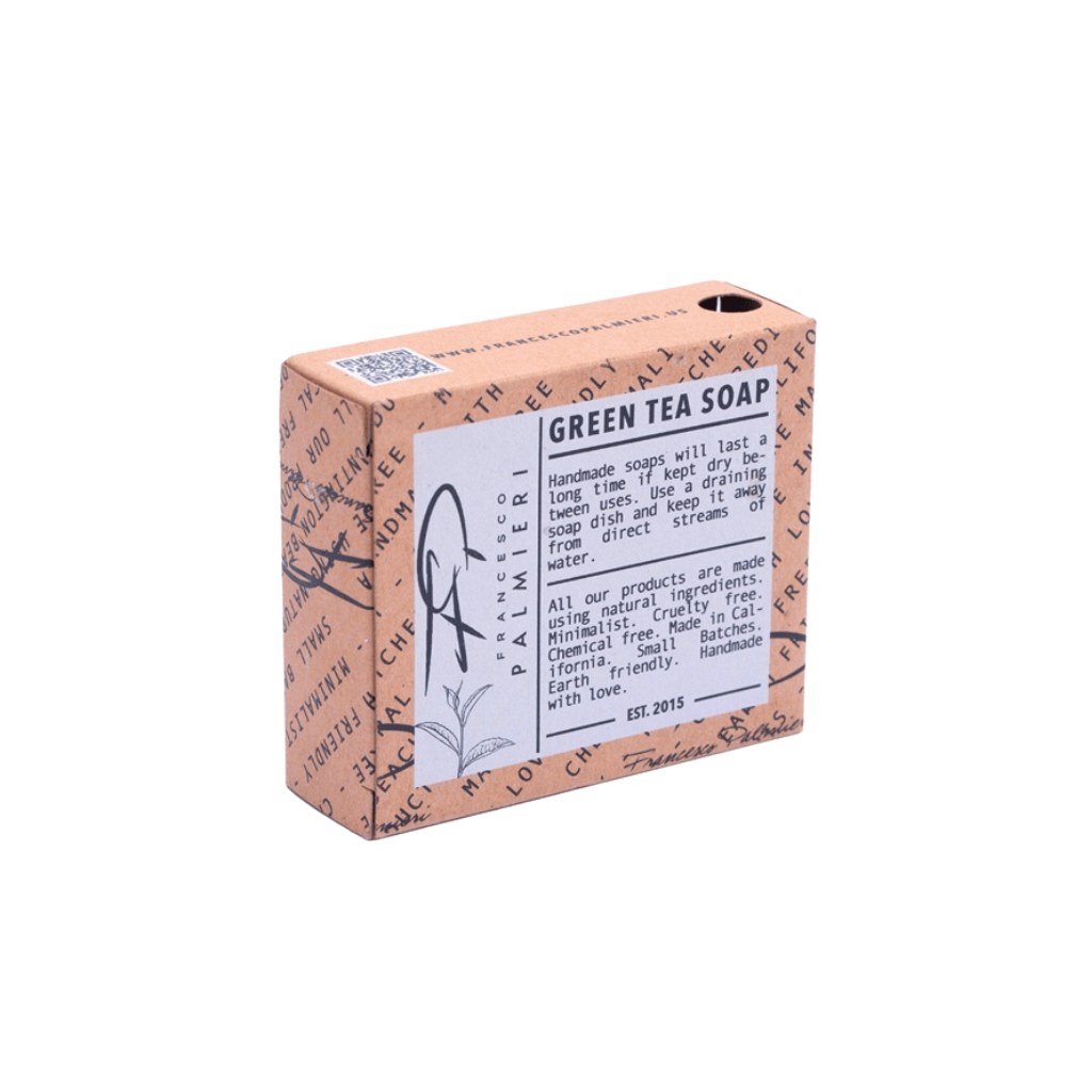 Jabón de Barra Infusión de Té Verde