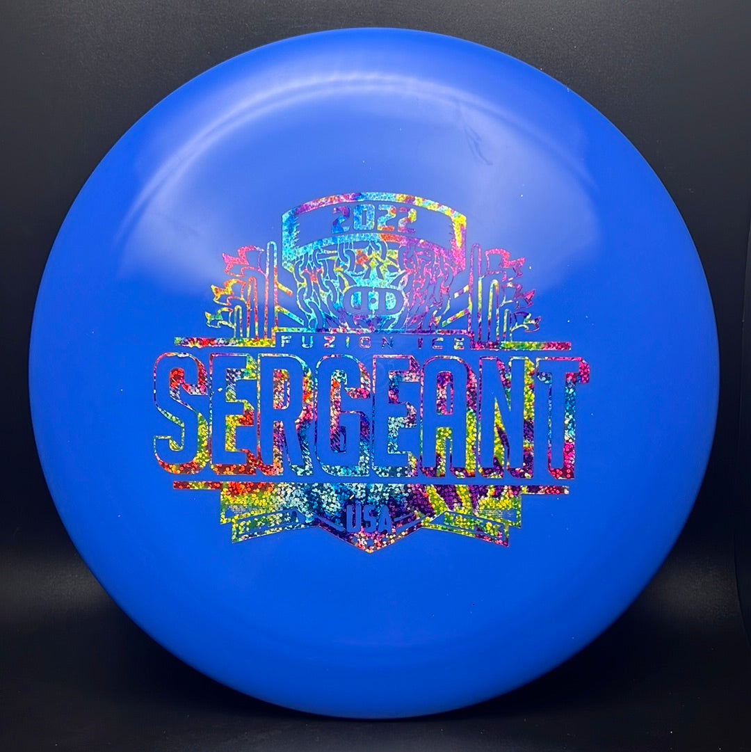 Fuzion-Ice Sergeant - Worlds 2022 Fundraiser Disc Golf Driver