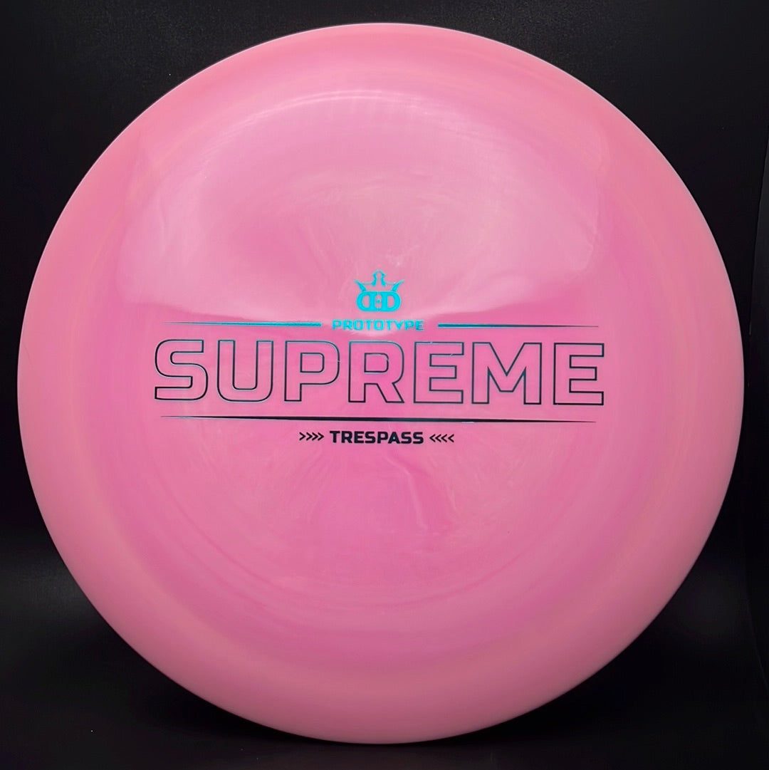 Supreme Trespass - Prototype Disc Golf Driver
