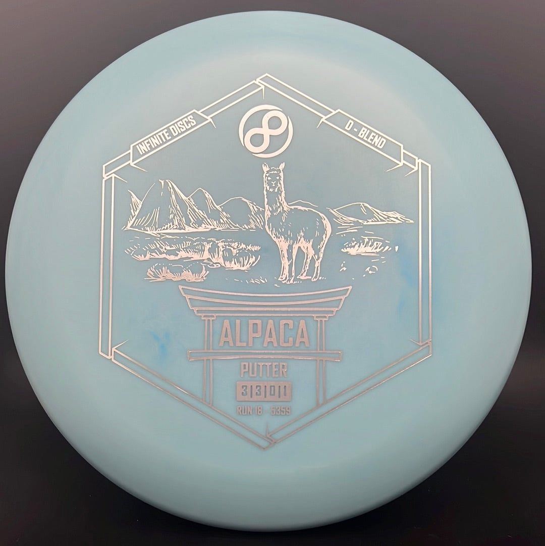 Alpaca D-Blend Putter - Premium Disc Golf Experience