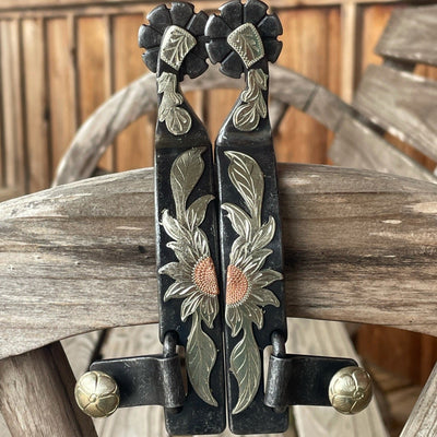 Elegant Sunflower Spurs for the Discerning Rider - Korvel