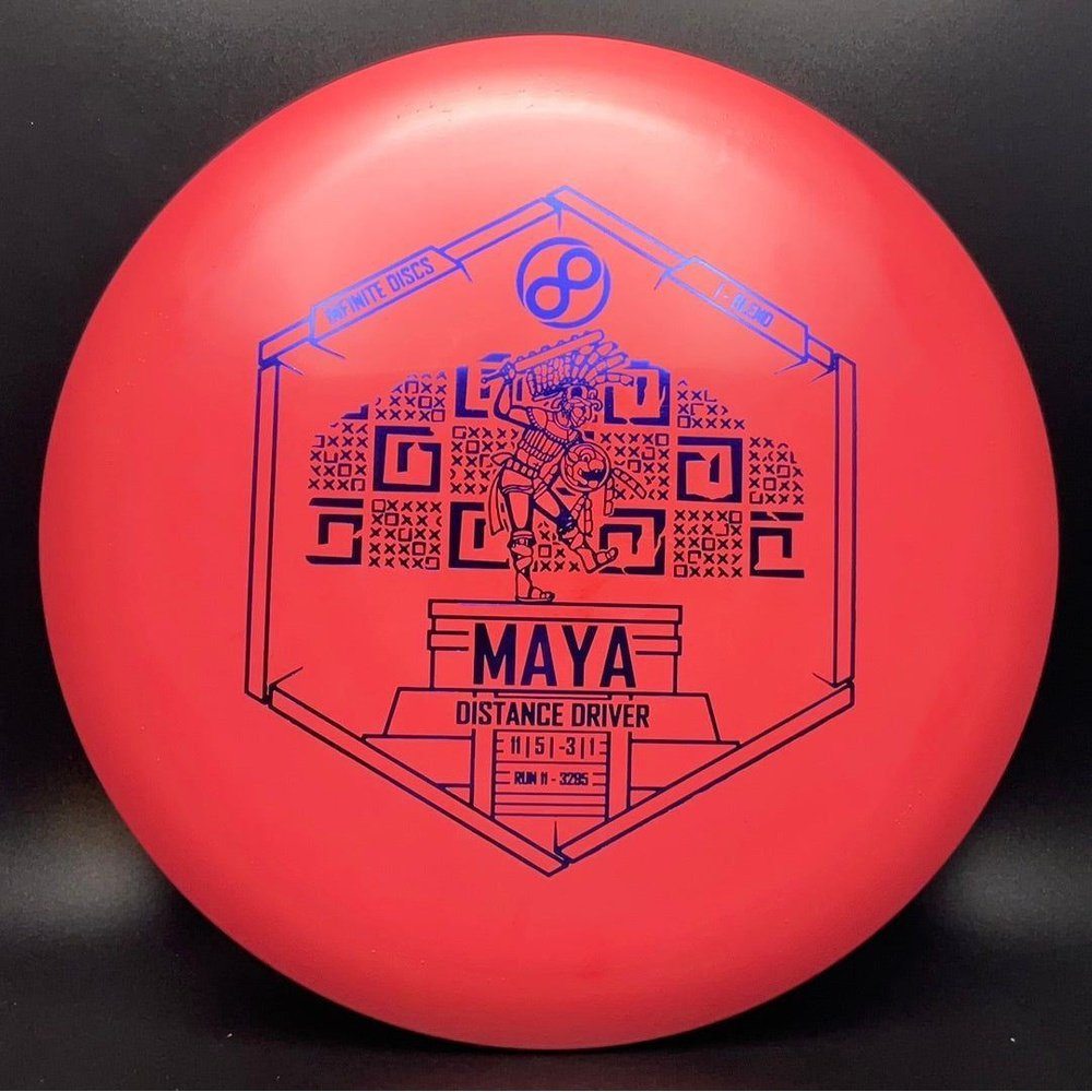 Maya I-Blend Disc Golf Driver - Run 11