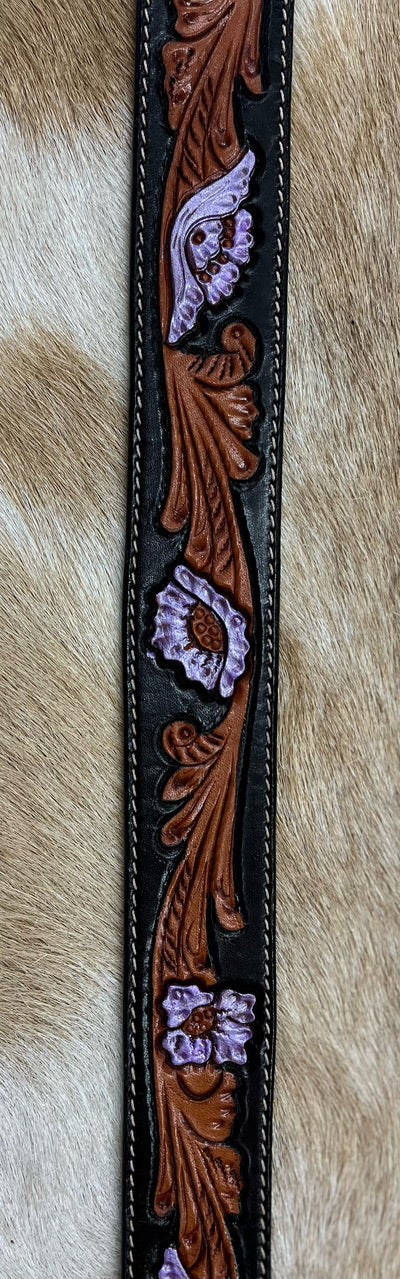 Lavender Blossom Women's Belt | Summerdale Western - Korvel