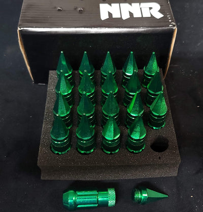 NNR Steel Extended Spline Wheel Lug Nuts with Spike - 20pcs