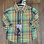 Charming Green Plaid Toddler Shirt | Cinch - Korvel
