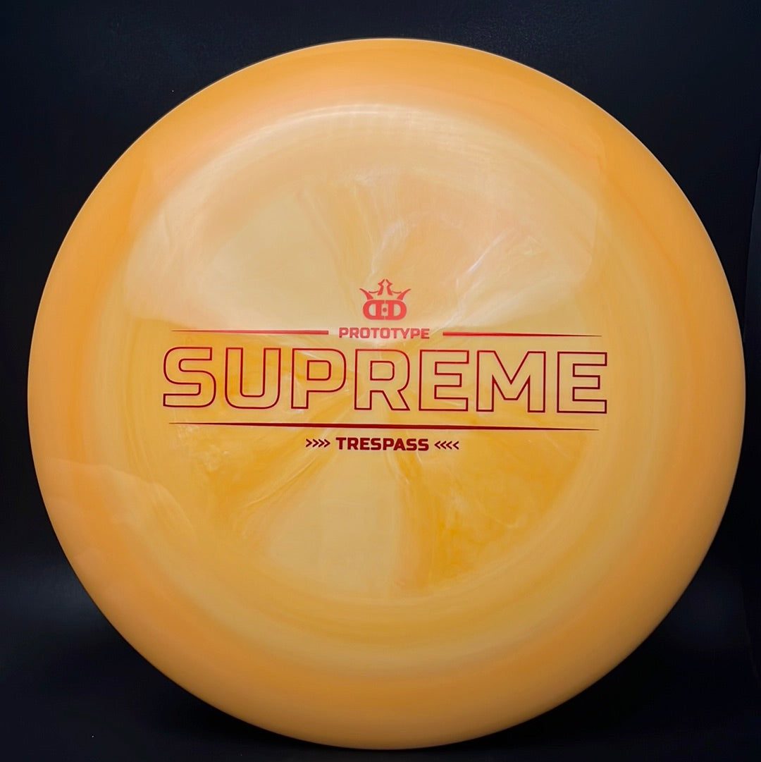 Supreme Trespass - Prototype Disc Golf Driver
