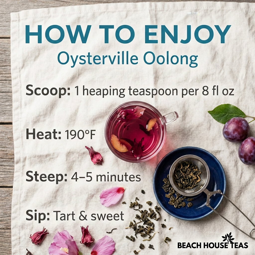 Thé Oolong d'Oysterville