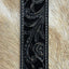 Ariat Women's Black Distressed Floral Leather Belt - Korvel