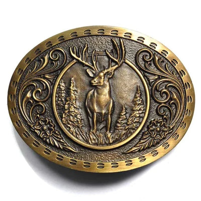 Bronze Buck Buckle - Korvel