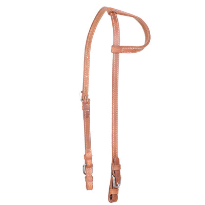 Premium One-Ear Buckle End Headstall by Cashel - Korvel