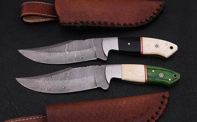 Premium Damascus Steel Hunting Knife Collection - Korvel