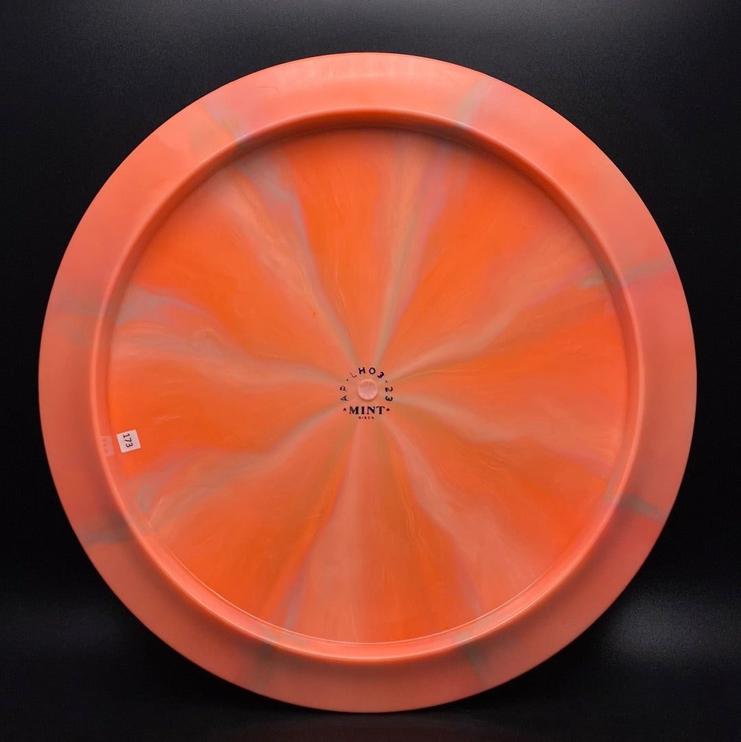 Swirly Apex Longhorn - Custom RAD Skull Stamp Disc