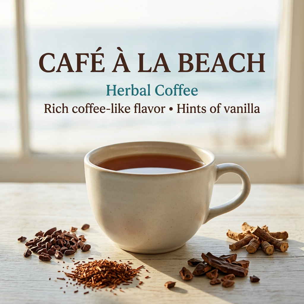 Café À la Beach Herbal Brew - Caffeine-Free Delight