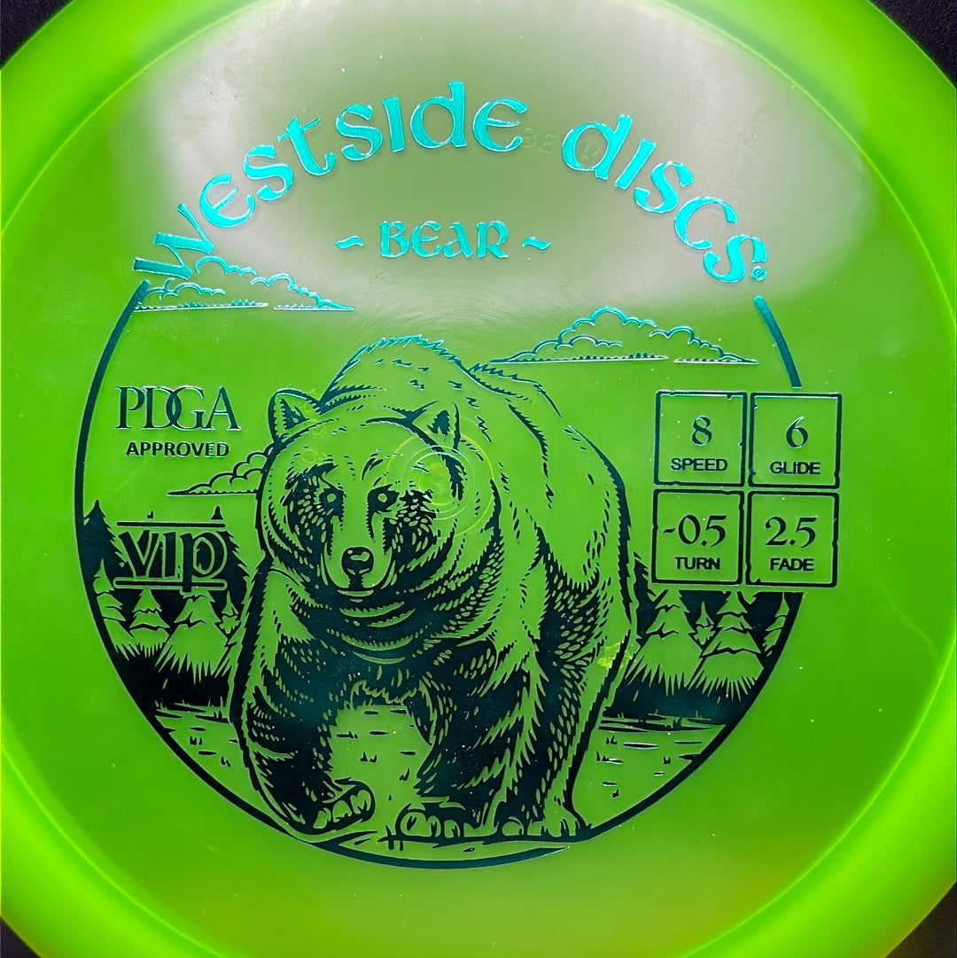 VIP Bear - First Run Disc Golf Driver