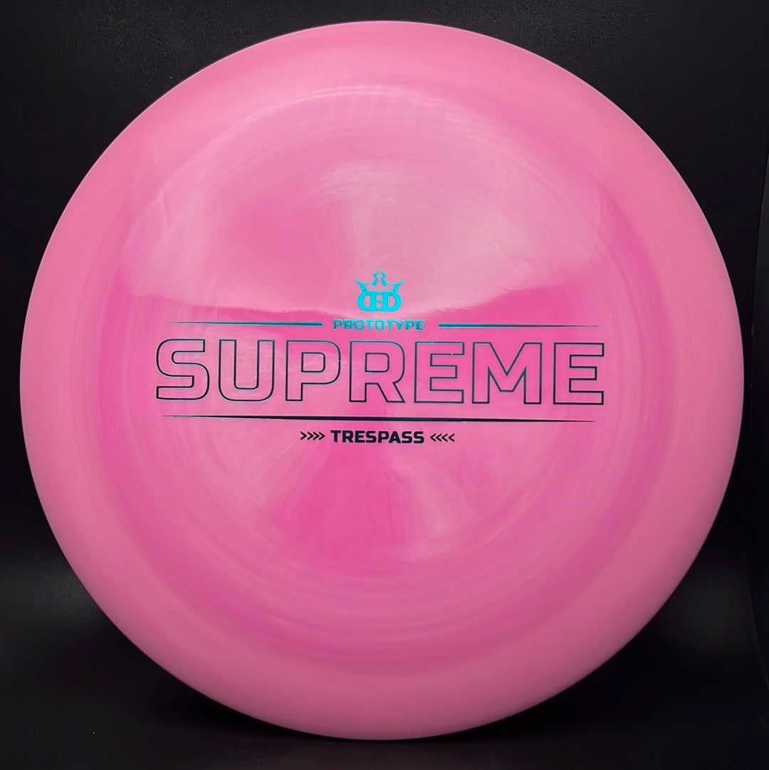 Supreme Trespass - Prototype Disc Golf Driver