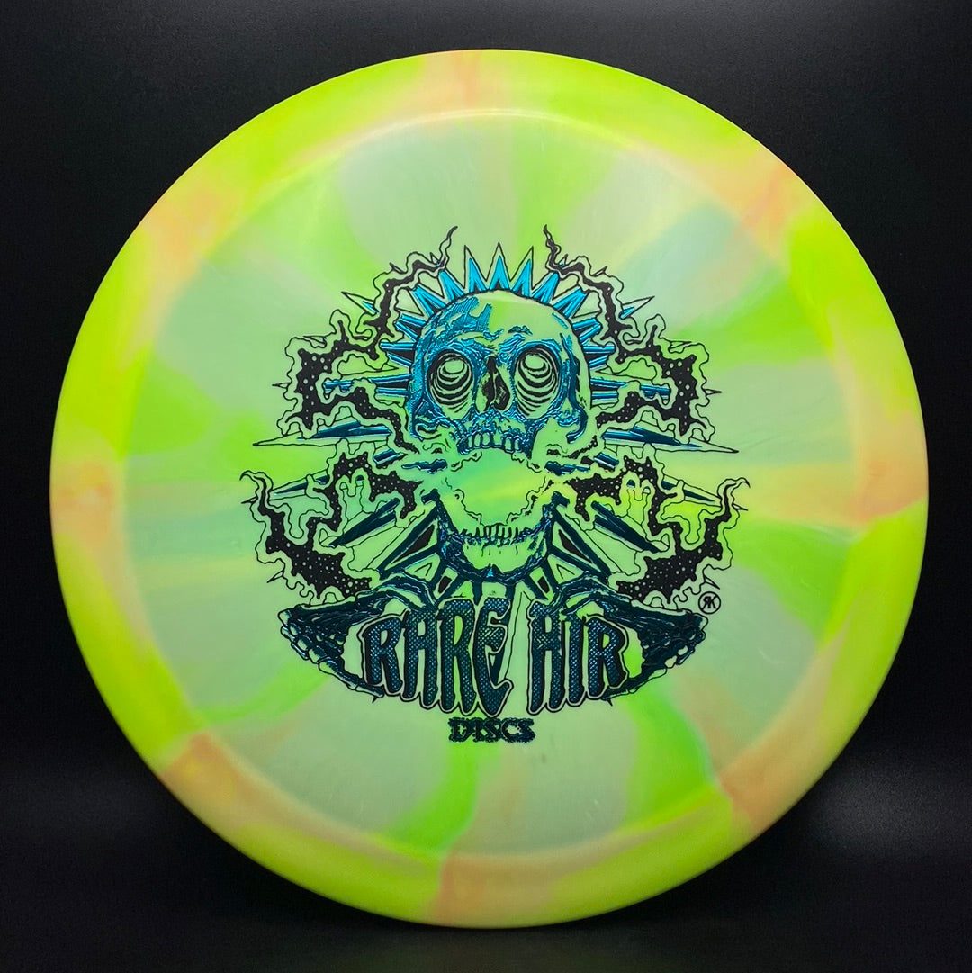 Swirly Apex Longhorn - Custom RAD Skull Stamp Disc
