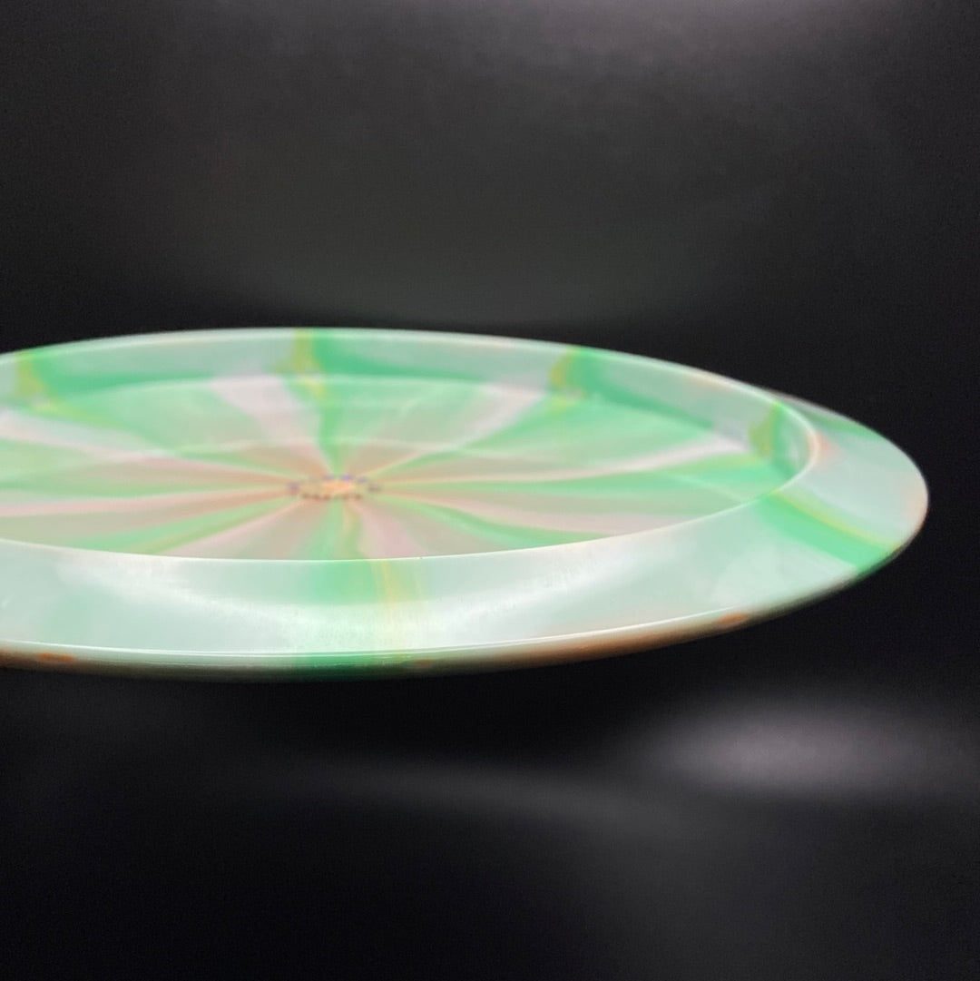 Swirly Apex Longhorn - Custom RAD Skull Stamp Disc