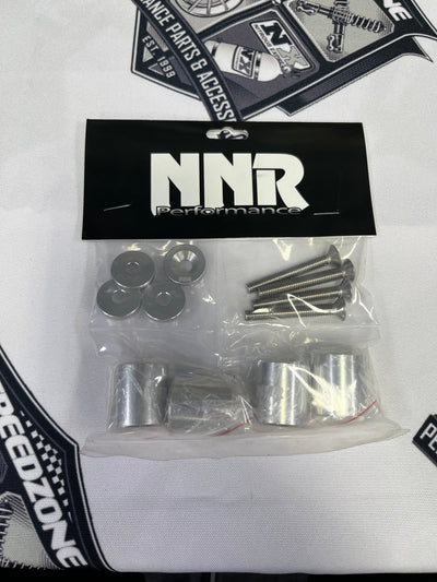 NNR Hood Spacer Washer Kit for Honda/Acura - Polished Finish