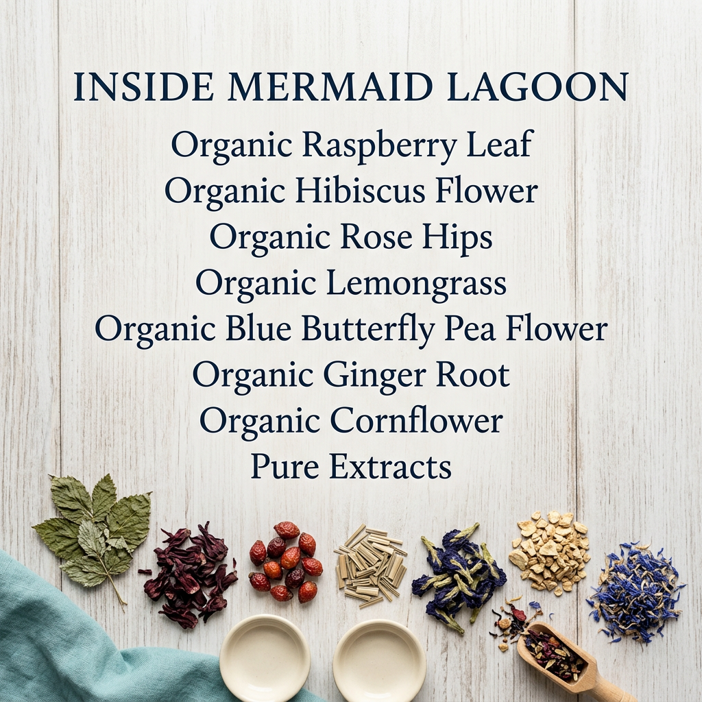 Mermaid Lagoon Tea - Enchanting Herbal Blend