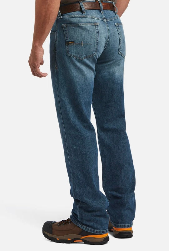 Ariat Men's M5 Rebar Edgewood Straight Leg Jeans - Korvel