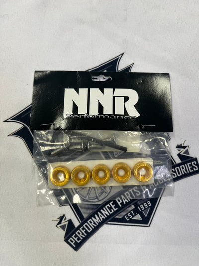 Nnr Fender Washer 5 Pack - Premium Gold Finish