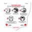 Cow Print Performance Nasal Strips for Horses - Korvel