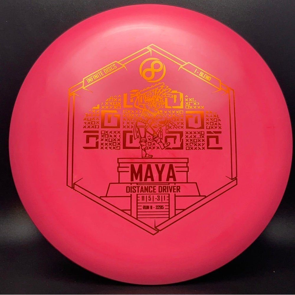 Maya I-Blend Disc Golf Driver - Run 11