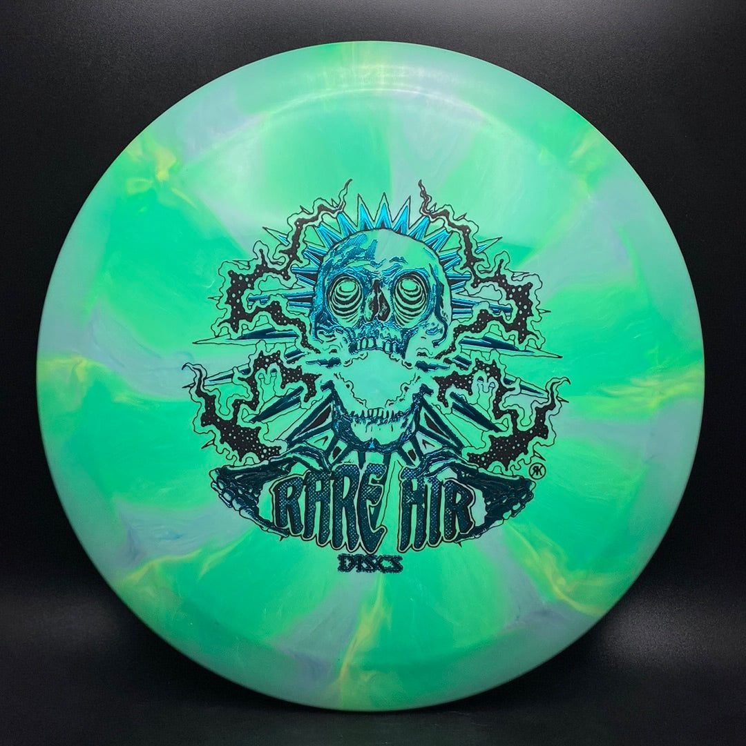 Swirly Apex Longhorn - Custom RAD Skull Stamp Disc