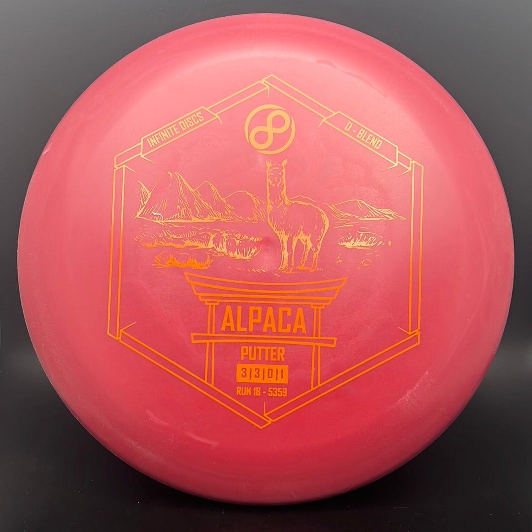 Alpaca D-Blend Putter - Premium Disc Golf Experience