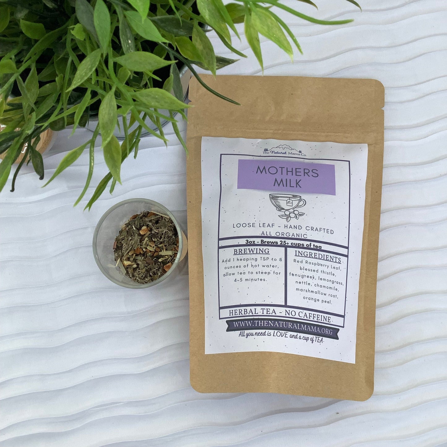 Nourishing Lactation Herbal Tea Blend - Korvel