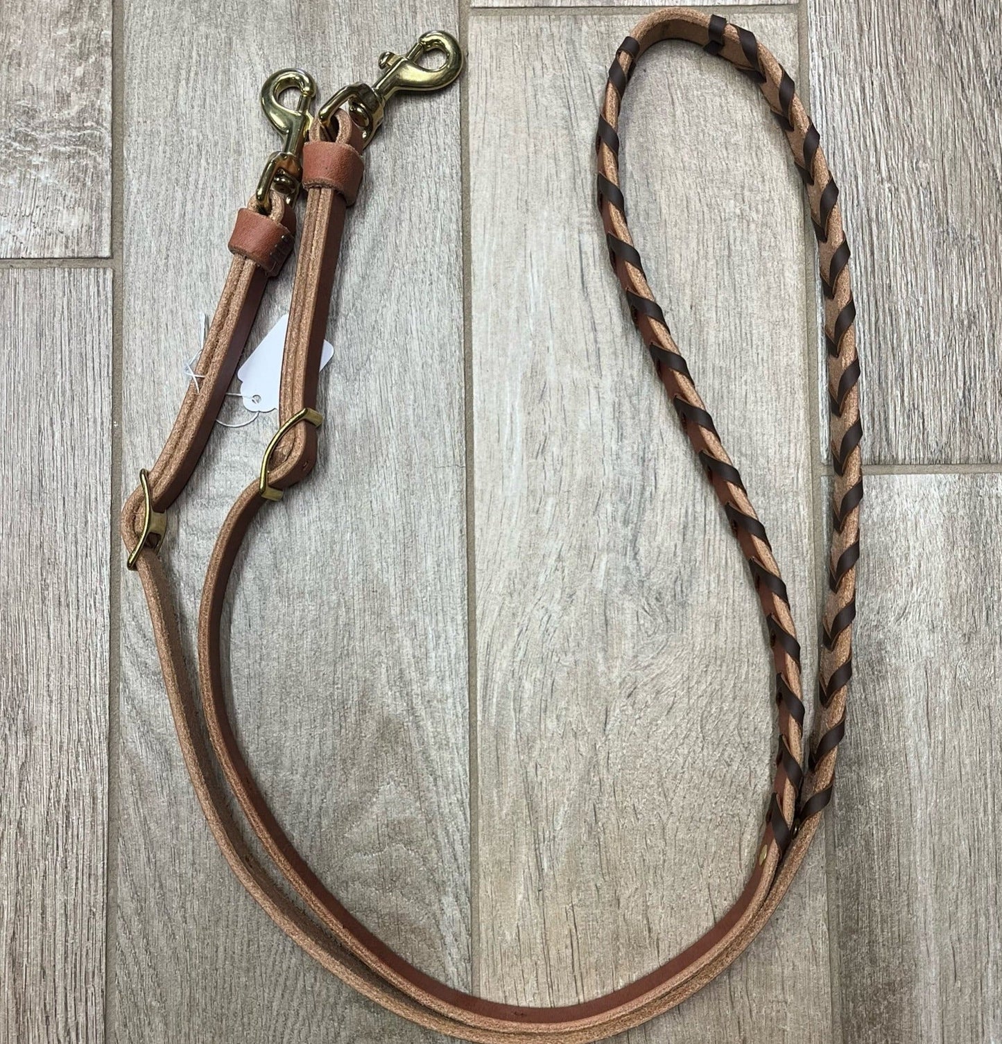 Premium Leather Barrel Racing Reins with Enhanced Grip - Korvel