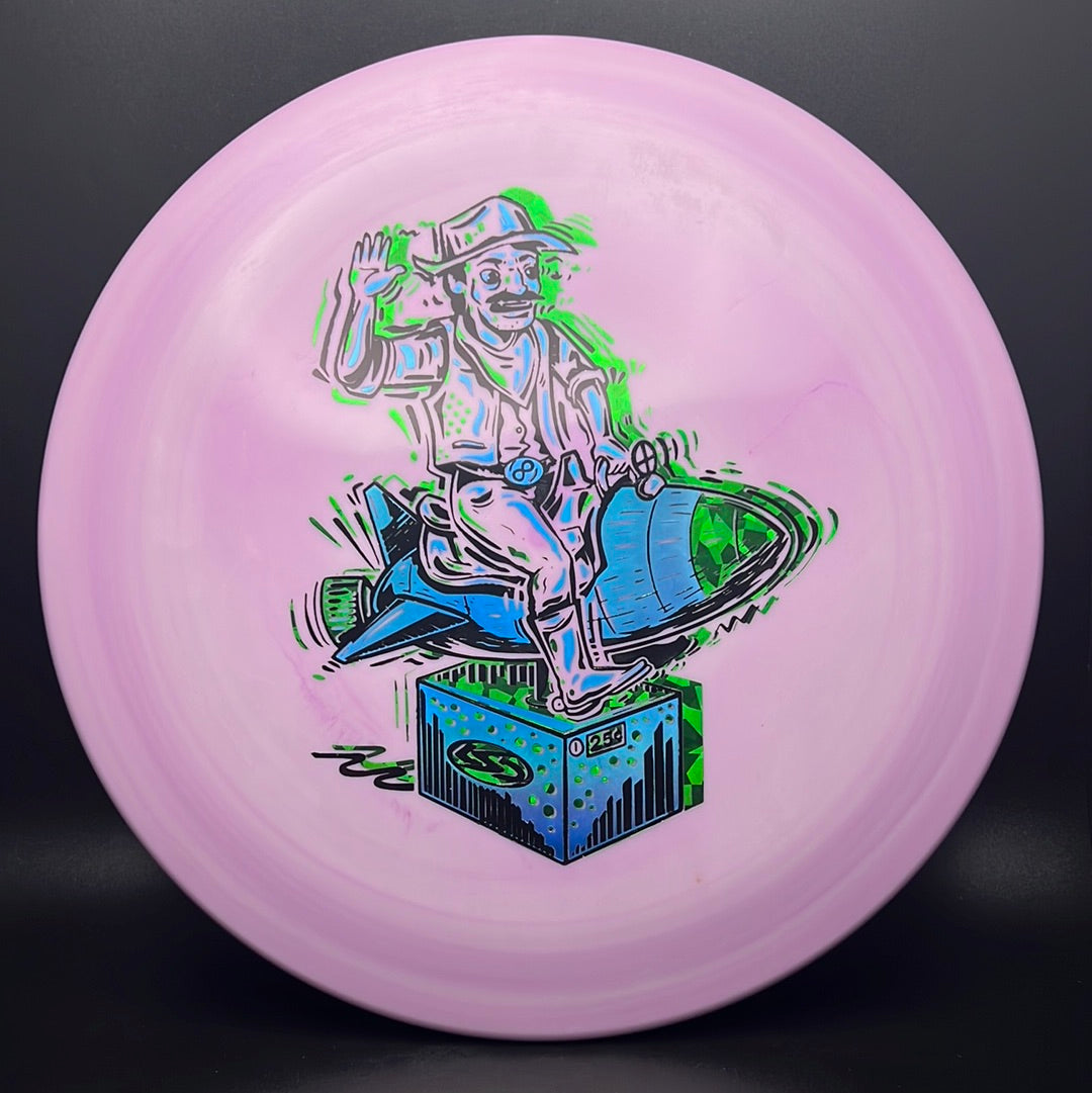 Bravo Chupacabra - Ride Em Rocket Cowboy Triple Foil Disc