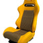 Asientos de Carreras SPDZ1 Canary SR3 - Tela Amarilla/Malla de Kevlar