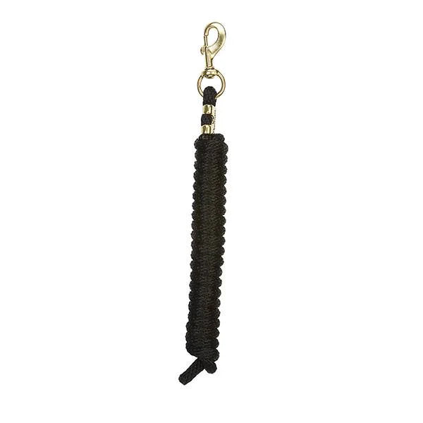 Premium Poly Lead Rope with Brass Snap - 10ft - Korvel