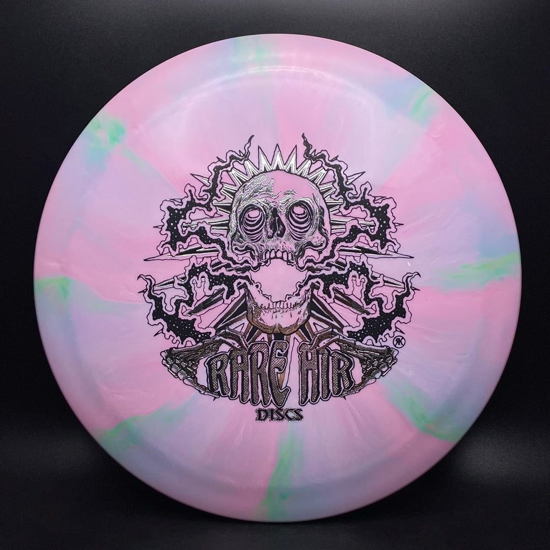 Swirly Apex Longhorn - Custom RAD Skull Stamp Disc