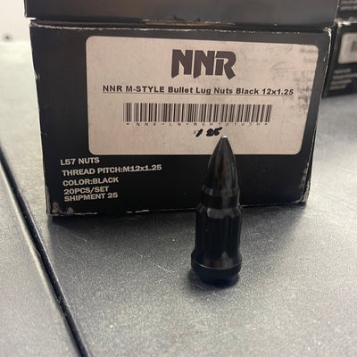 NNR 12x1.25 Black Bullet Lugs
