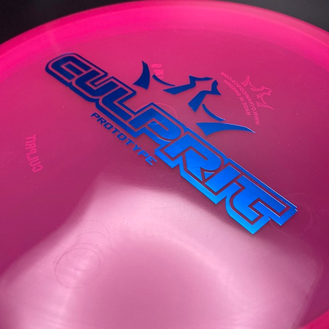 Lucid Ice Culprit - Disco de Golf Prototype
