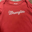 Cozy Red Wrangler Infant Onesie - Perfect for Your Little Wrangler - Korvel