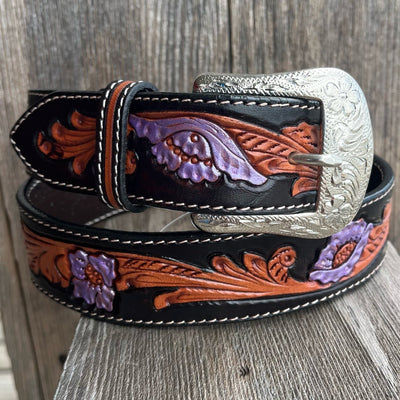 Lavender Blossom Women's Belt | Summerdale Western - Korvel