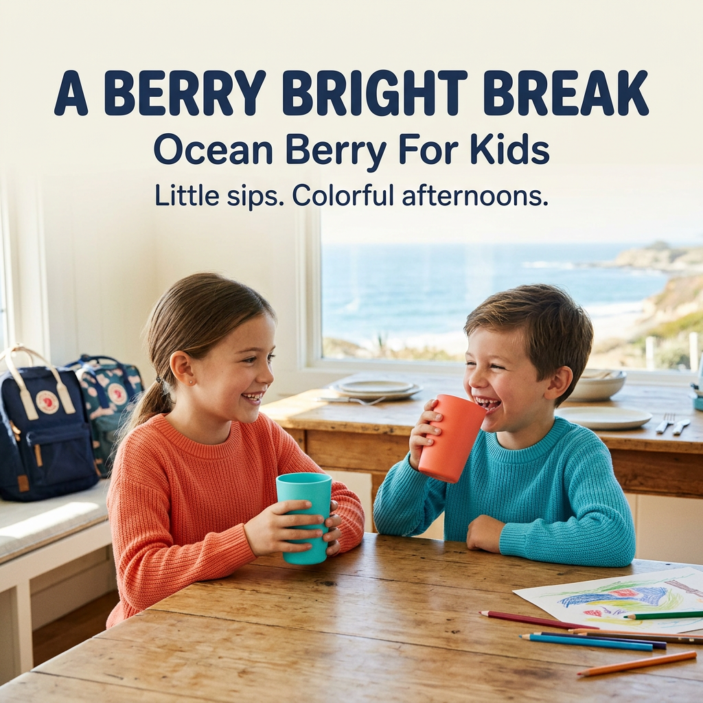 Ocean Berry for Kids - Organic Caffeine-Free Loose Leaf Tea