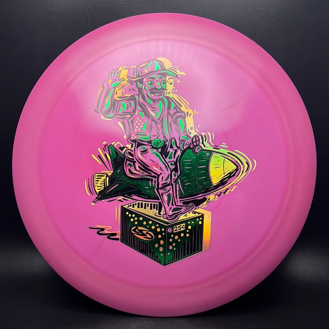Alpha Bayonet - Ride 'Em Rocket Cowboy Triple Foil Disc
