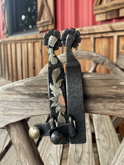 Elegant Sunflower Spurs for the Discerning Rider - Korvel