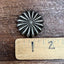 Silver Parachute Concho - Korvel