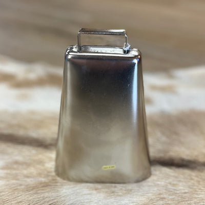 Miniature Silver Bull Riding Bell for Rodeo Enthusiasts - Korvel