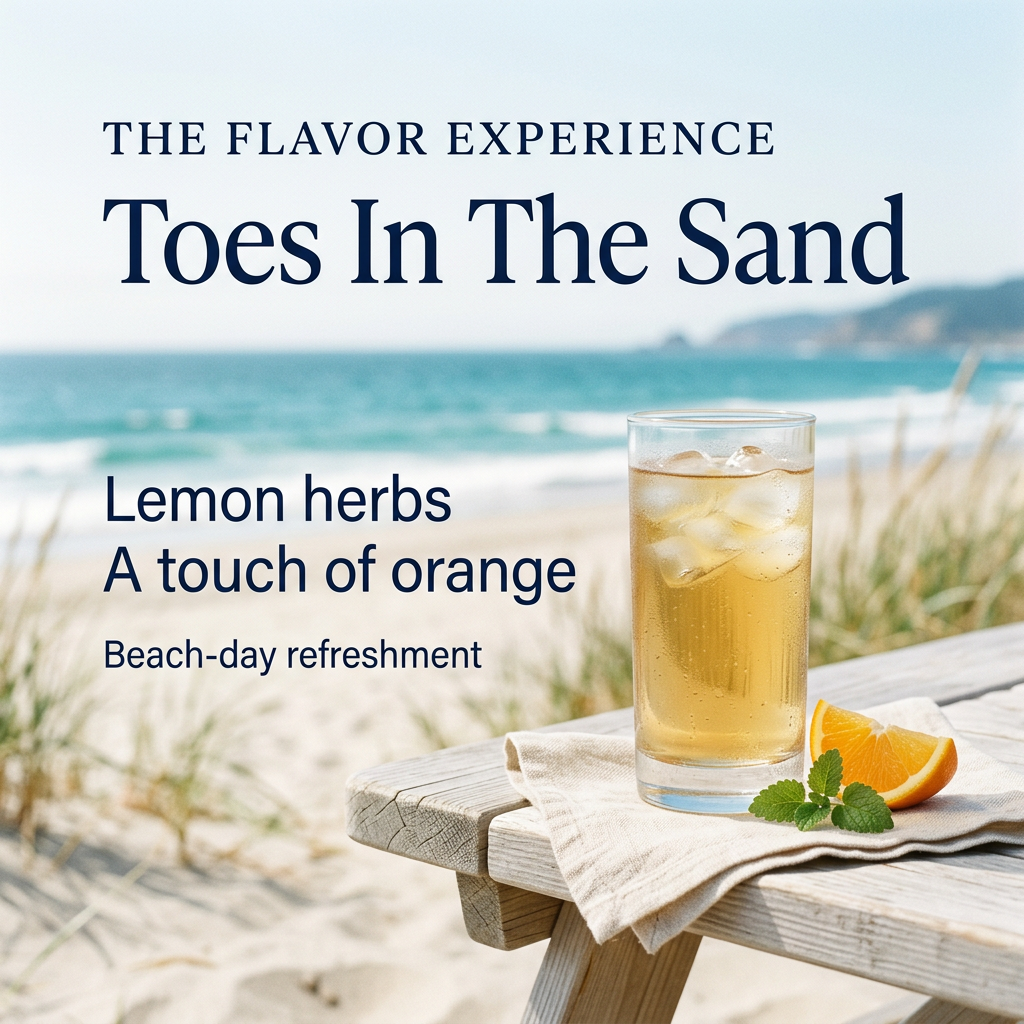Toes In The Sand Iced Blend - Organic Herbal Tea