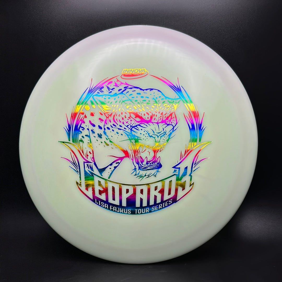 Swirly Star Leopard3 - Disque de la série Tour de Lisa Fajkus 2020